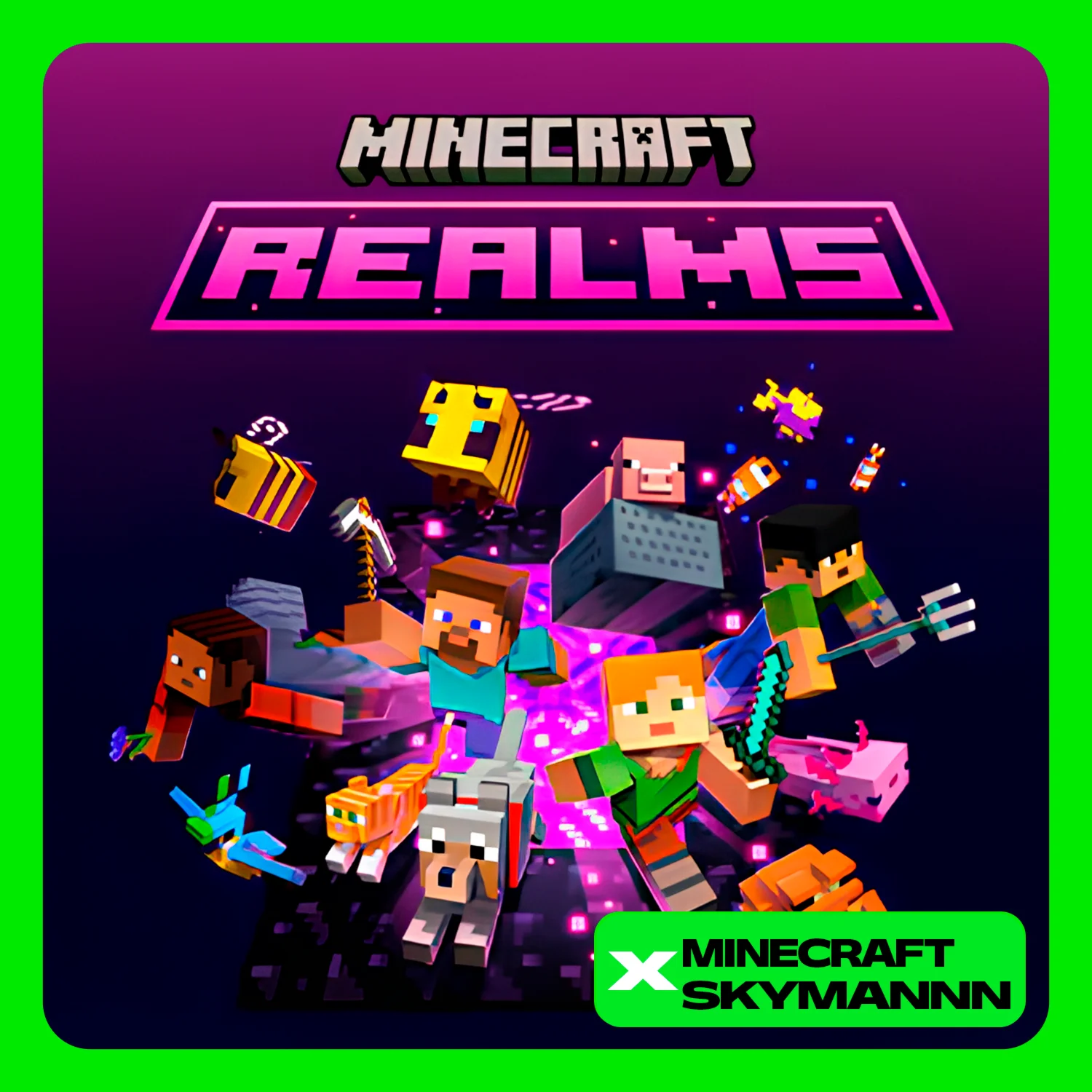 MINECRAFT REALMSMARKETPLACE PASS НИЗКАЯ ЦЕНА +