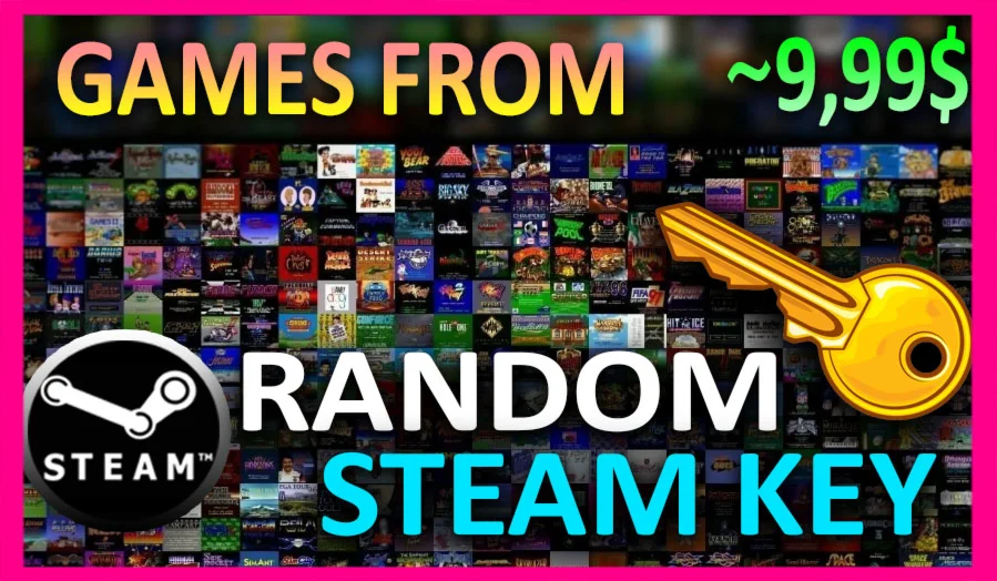 Steam Random Key Игры от 999 REGION FREE