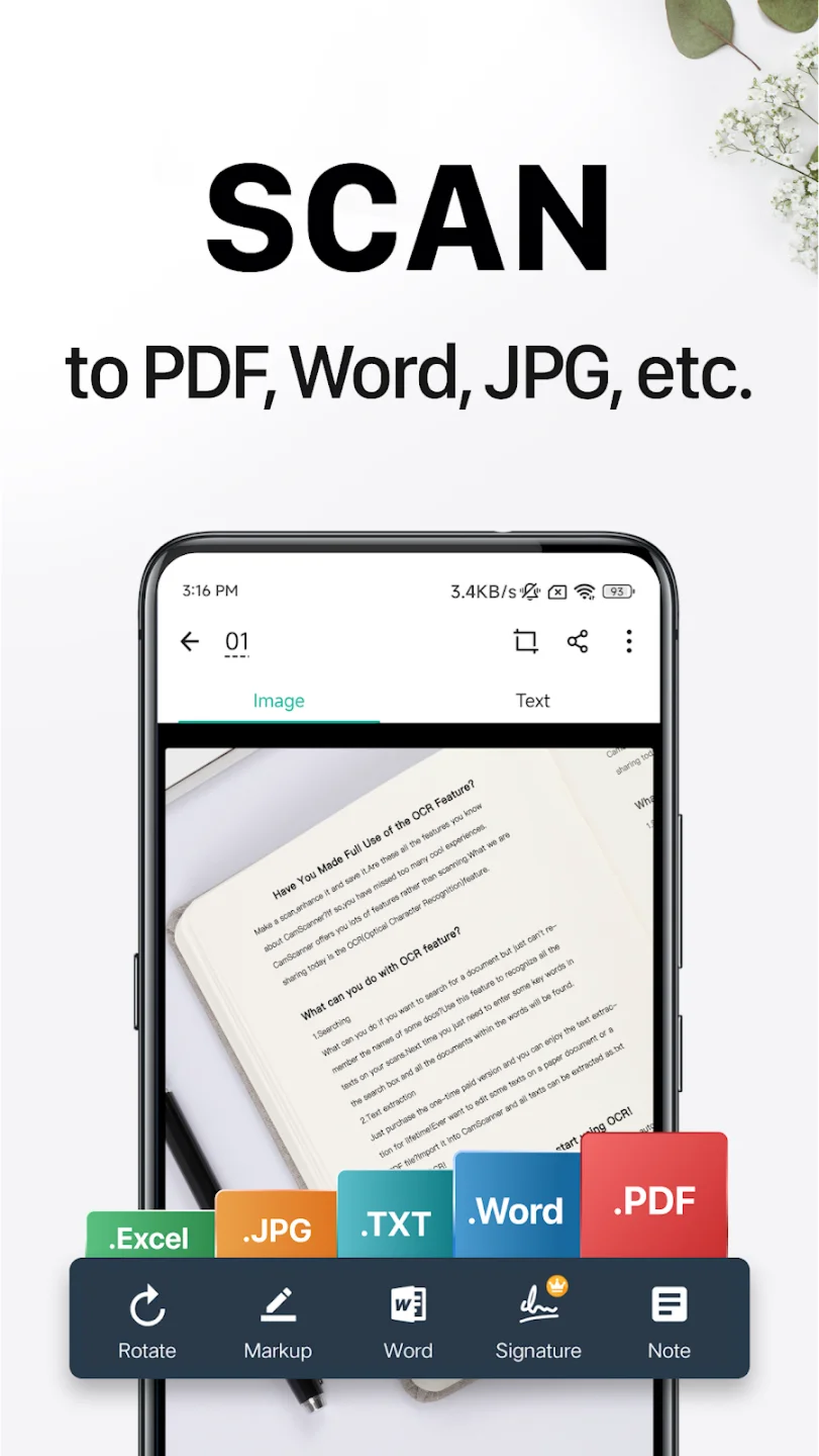CamScanner Premium 1/12 мес на Ваш аккаунт