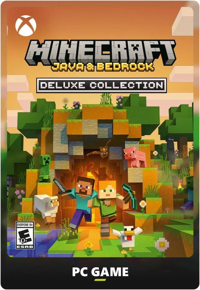 Minecraft Java+Bedrock Edition DELUXE COLLECTION ключ