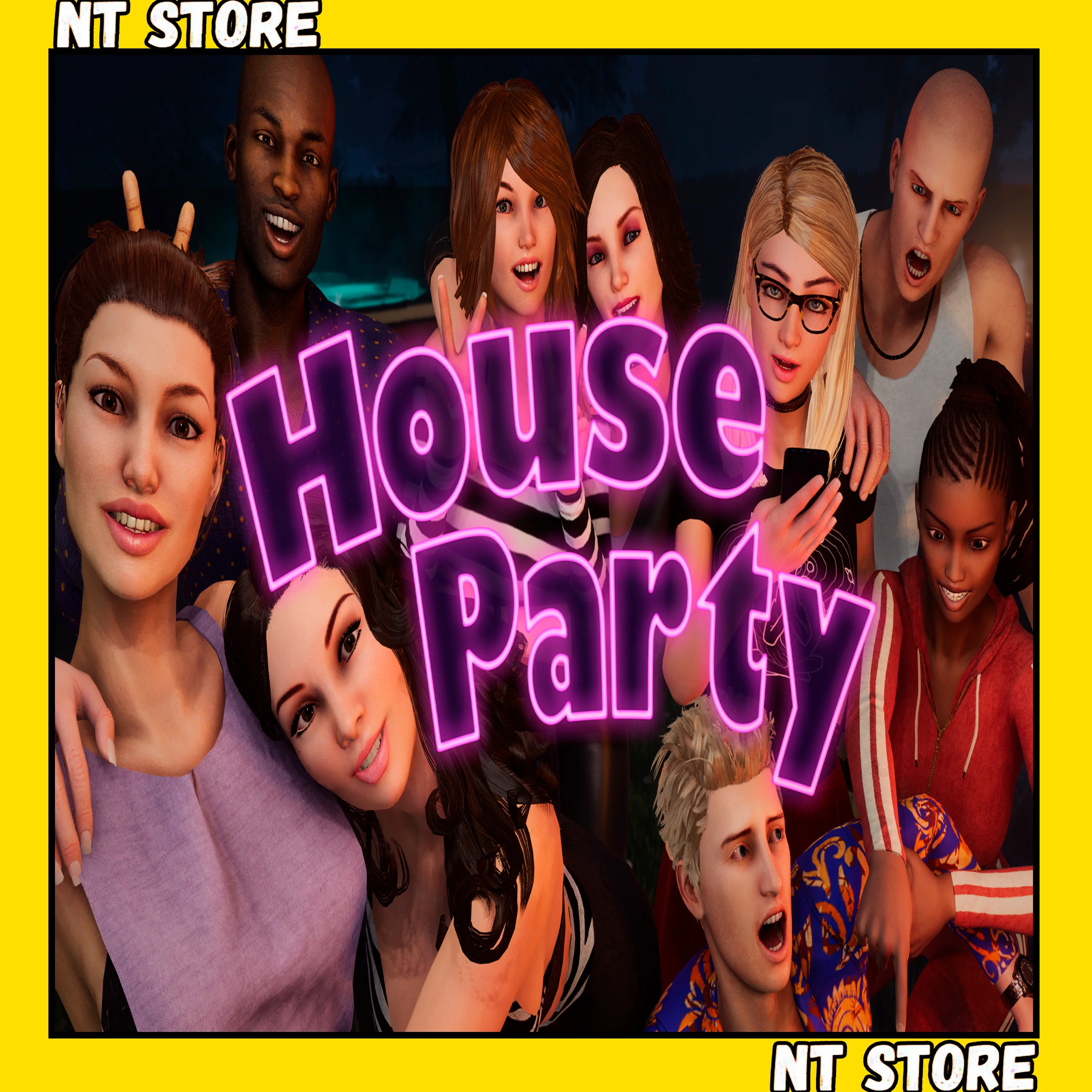 House Party + 15 игр STEAM