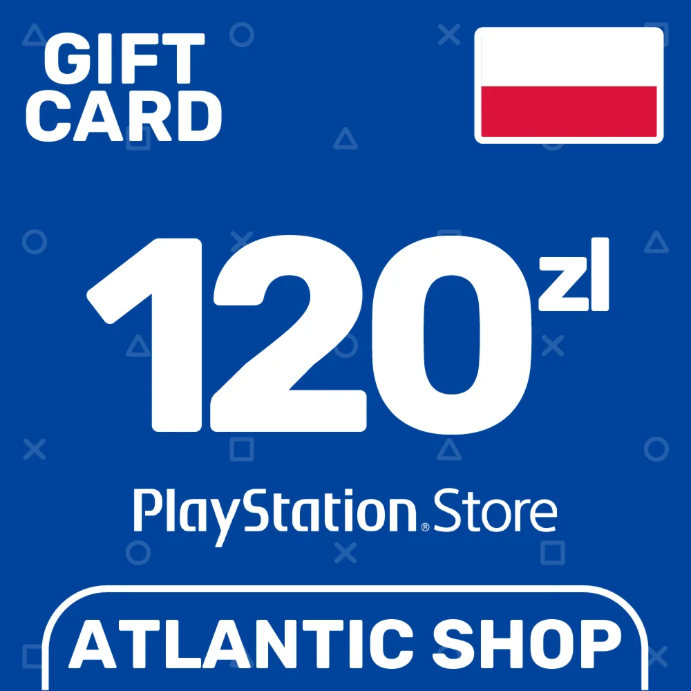 Карта Пополнения PSN 120 Злотых PLN Польша