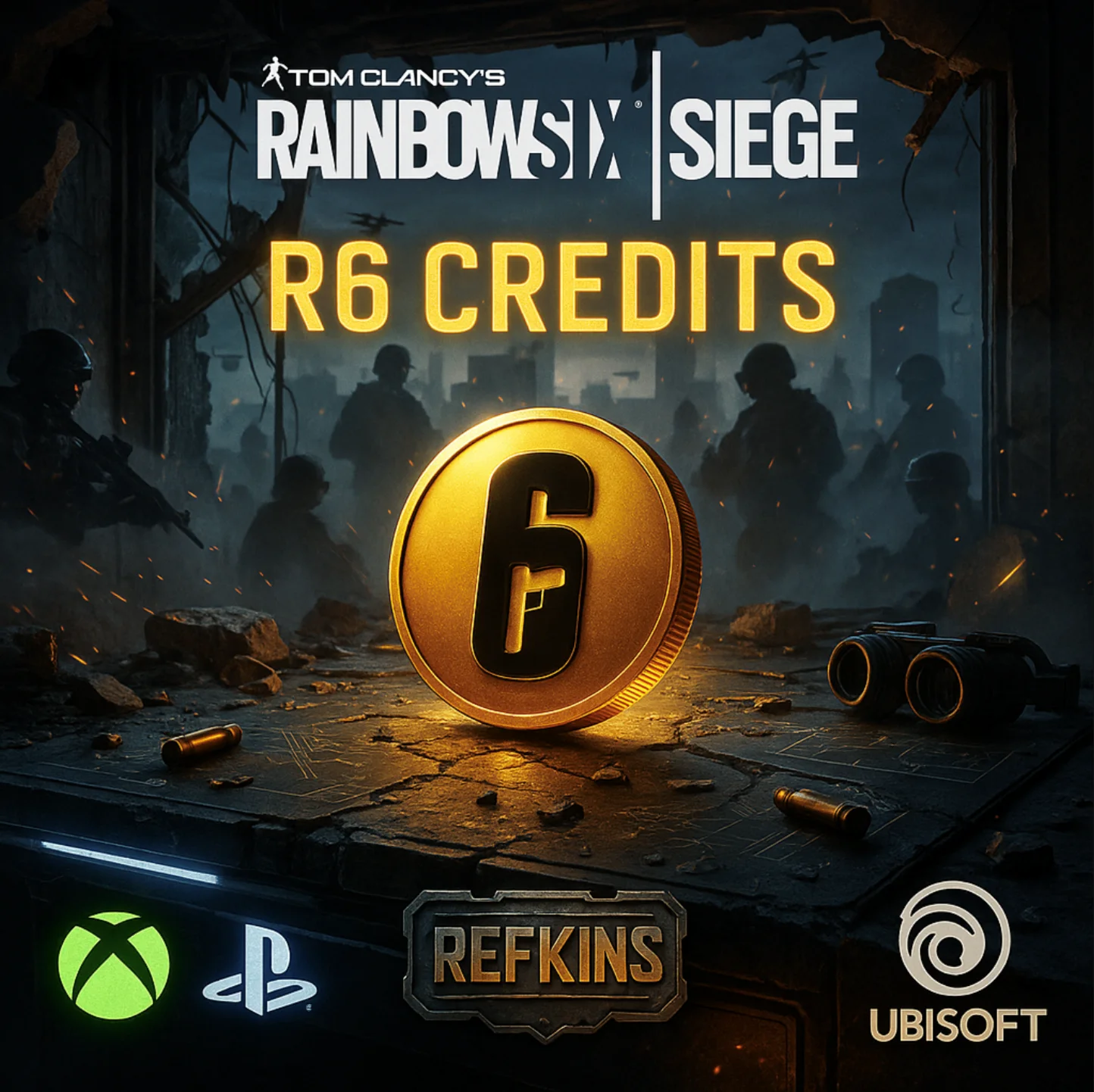 RAINBOW SIX: Siege X Кредиты R6 XBOX PS PC