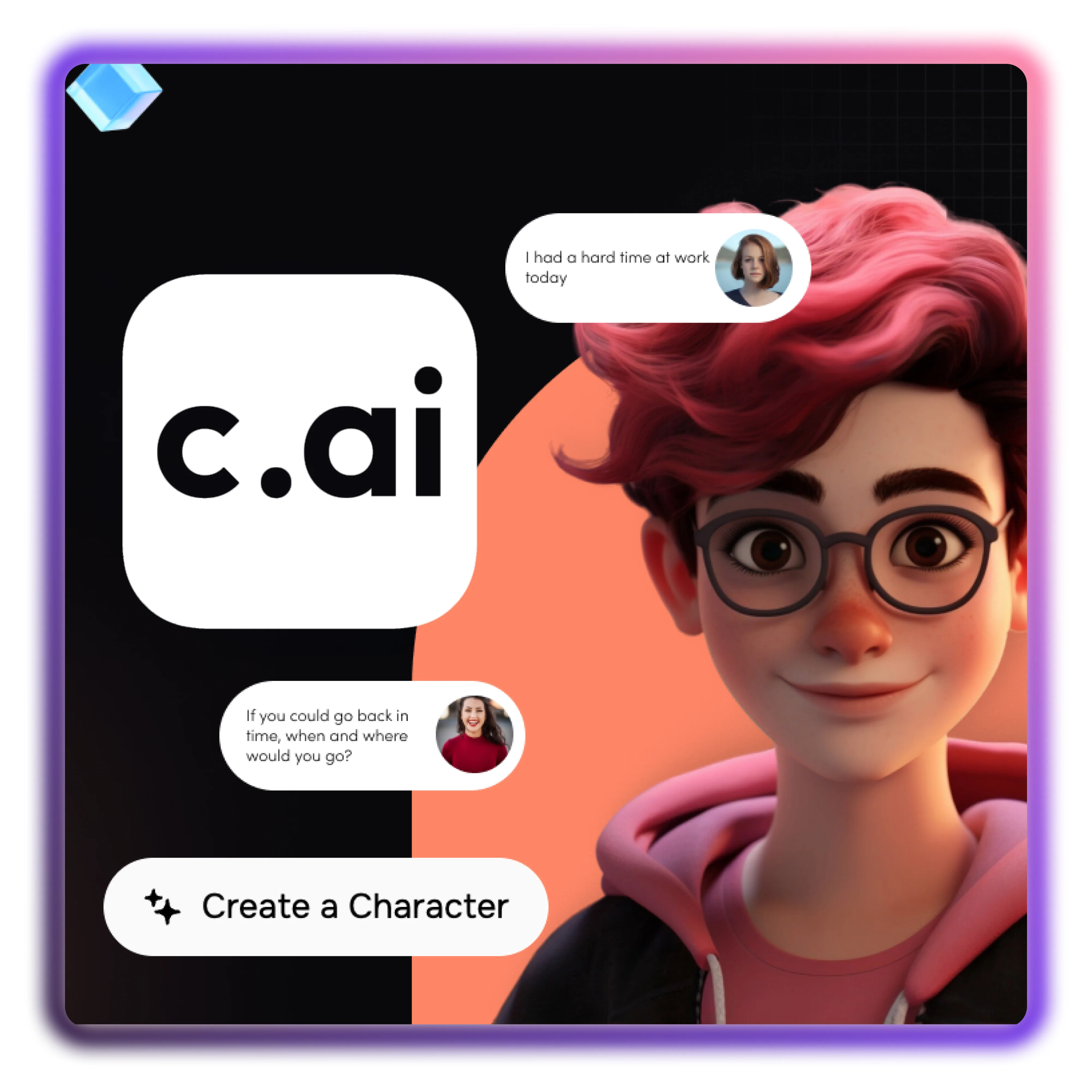 ПОДПИСКА CHARACTERAI+ PLUS 1 МЕС