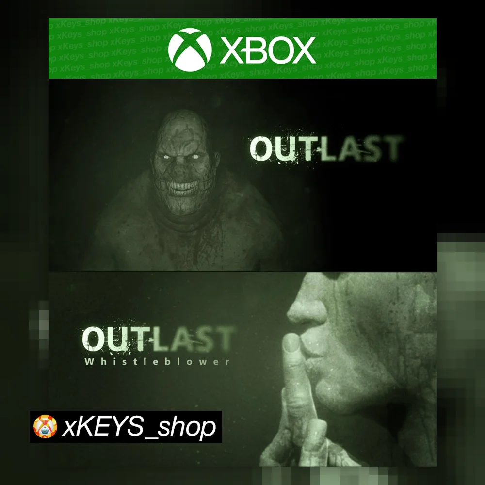 Outlast 1 + Whistleblower XBOX КОД КЛЮЧ