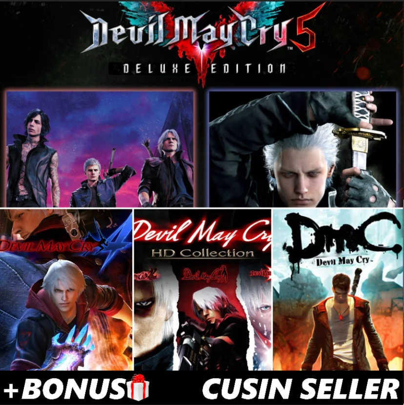 Devil May Cry 5 + ВСЕ ЧАСТИ + ПОДАРОК
