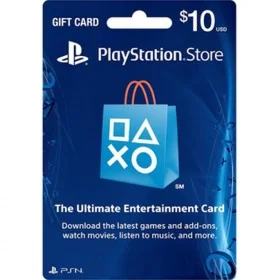 Подарочная PSN карта PlayStation Network 10USA