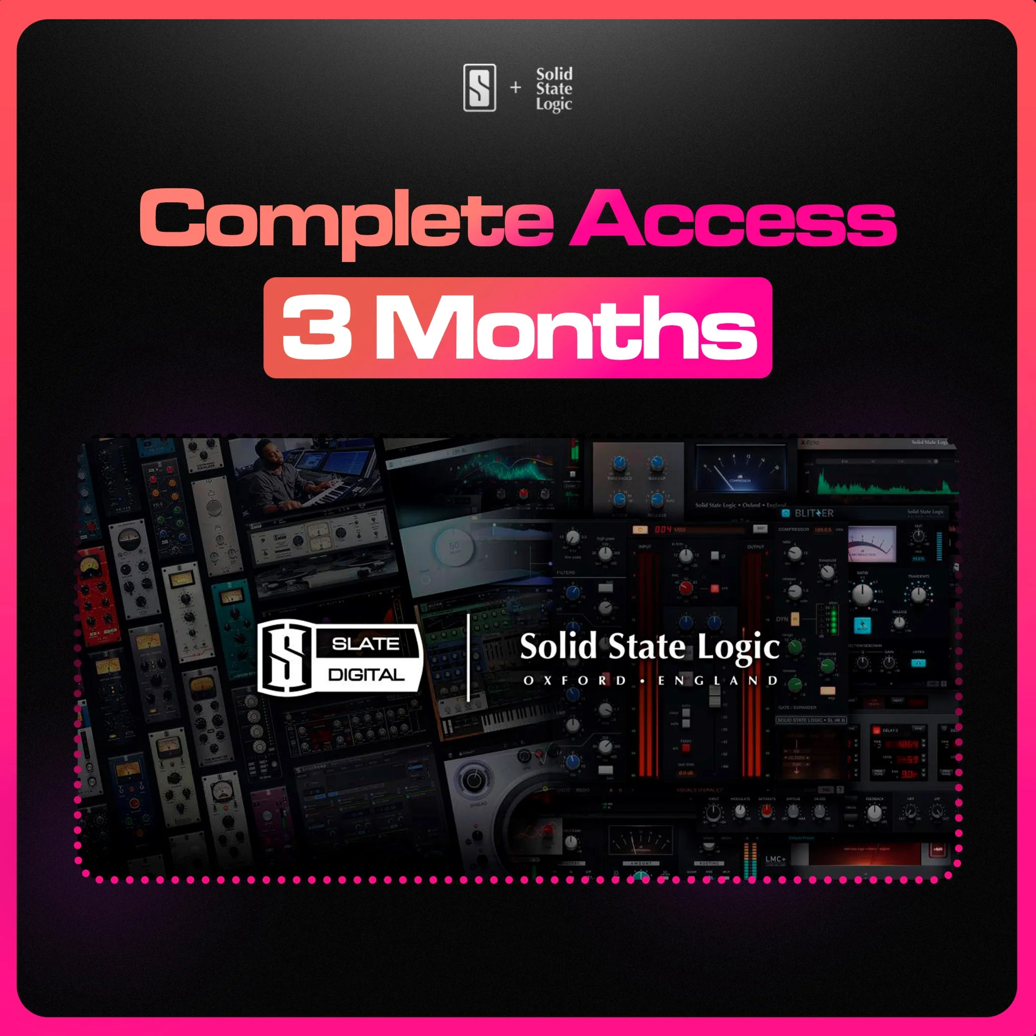 Slate Digital All Access + SSL Complete 3 МЕСЯЦА