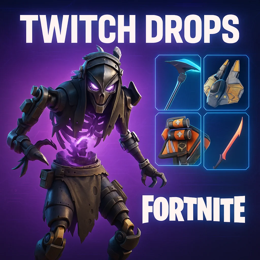 FORTNITEТВИЧ ДРОПС25 ПРЕДМЕТОВ/СКИНЫ/ОБЕРТКИ