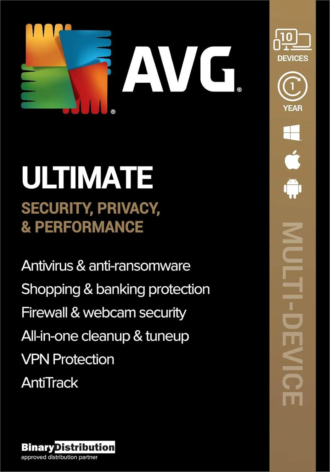 AVG Ultimate 2025 Key 1 Year / 10 Device - Global Key