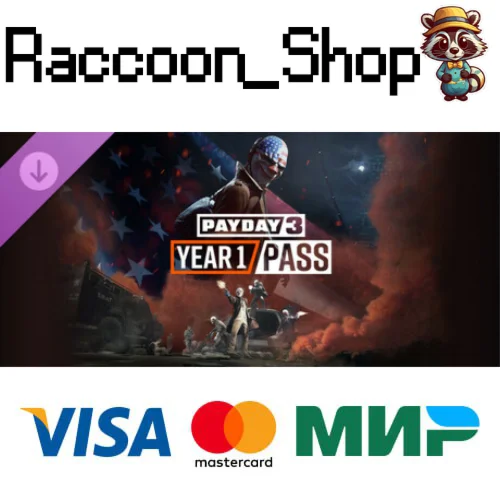 PAYDAY 3: Year 1 Pass DLC STEAM RUKZUAСНГ