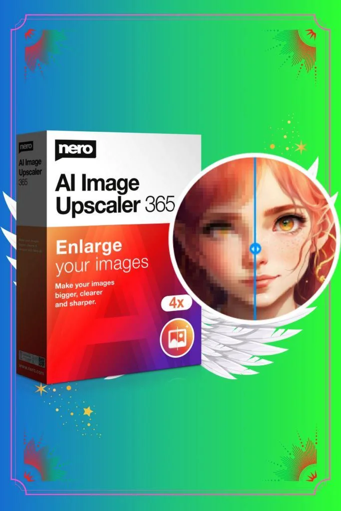 Nero AI Image Upscaler 365 1 год лицензии