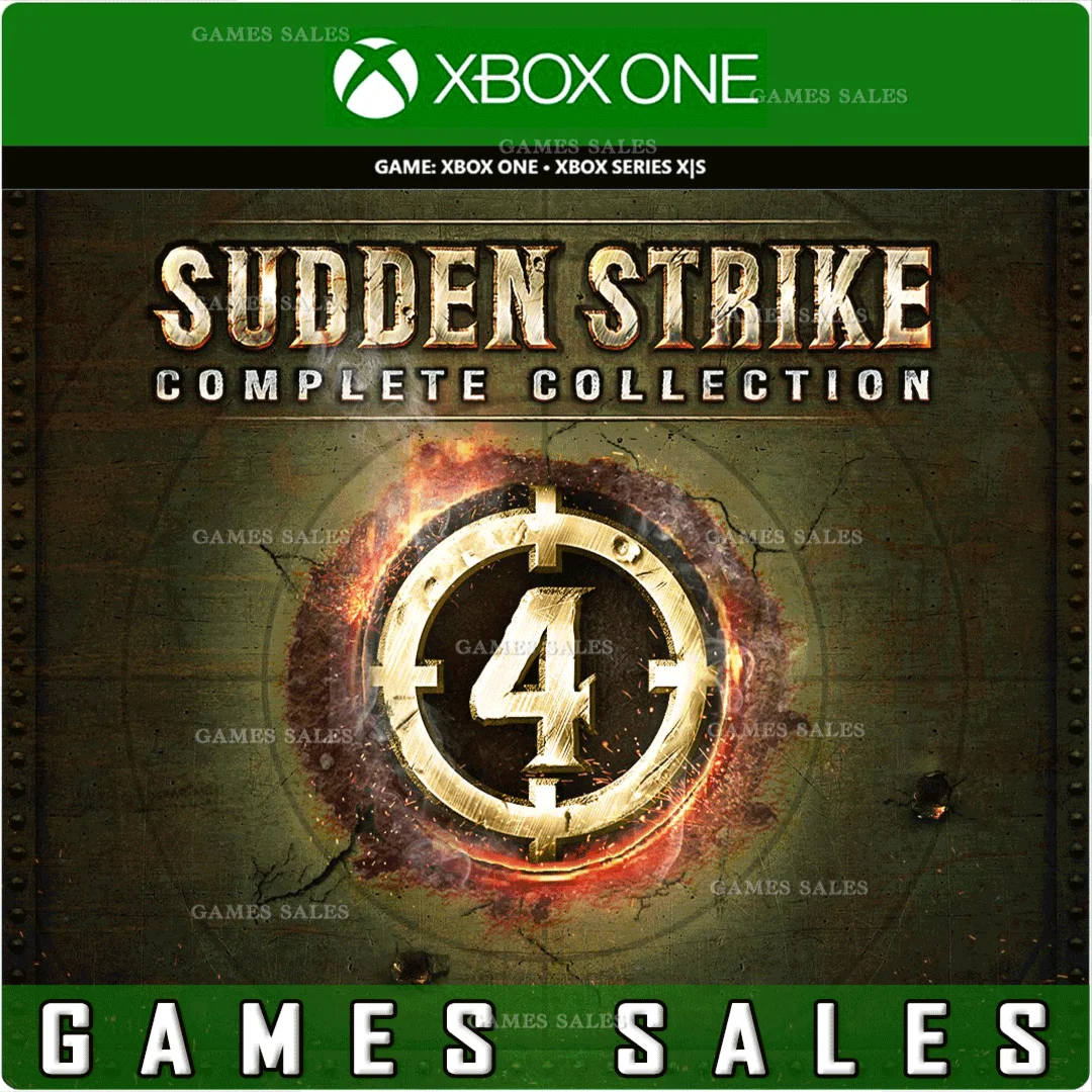 SUDDEN STRIKE 4 - COMPLETE COLLECTIONXBOXКЛЮЧ