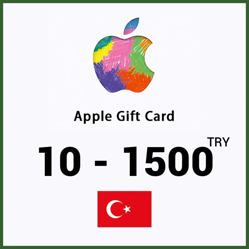 Подарочная карта Apple iTunes 10 TR - 2000TL