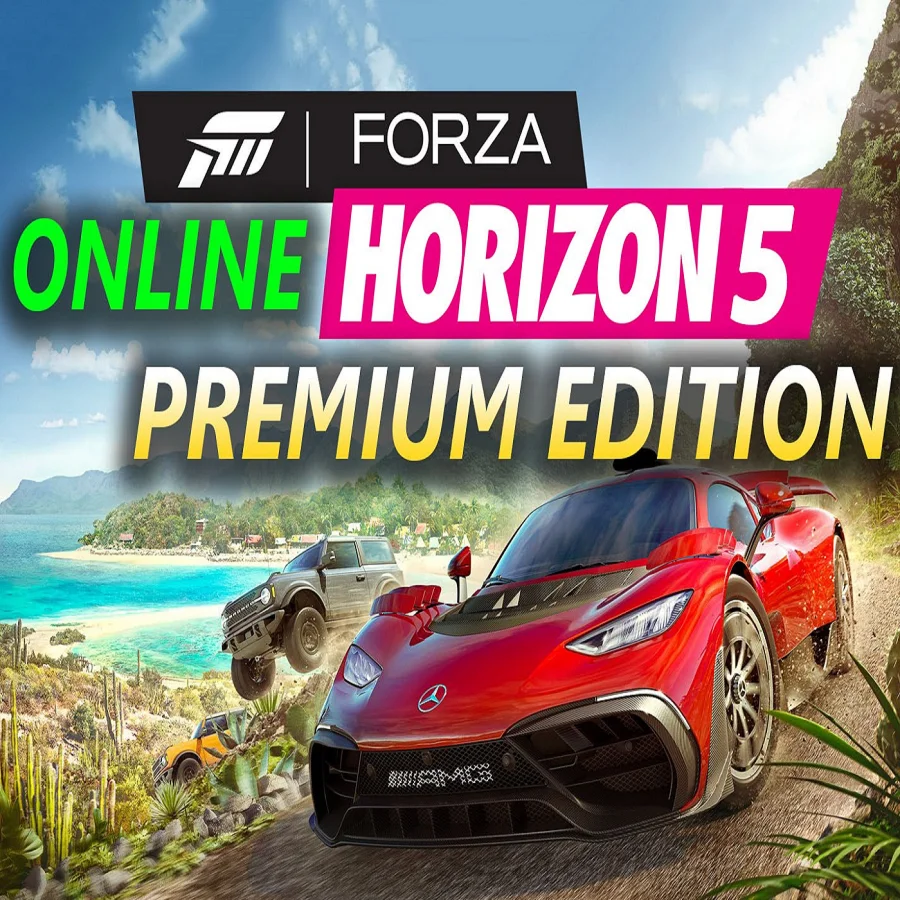 FORZA HORIZON 5 PREMIUM +FH4 ULT+Game Pass+DLC ОНЛАЙН