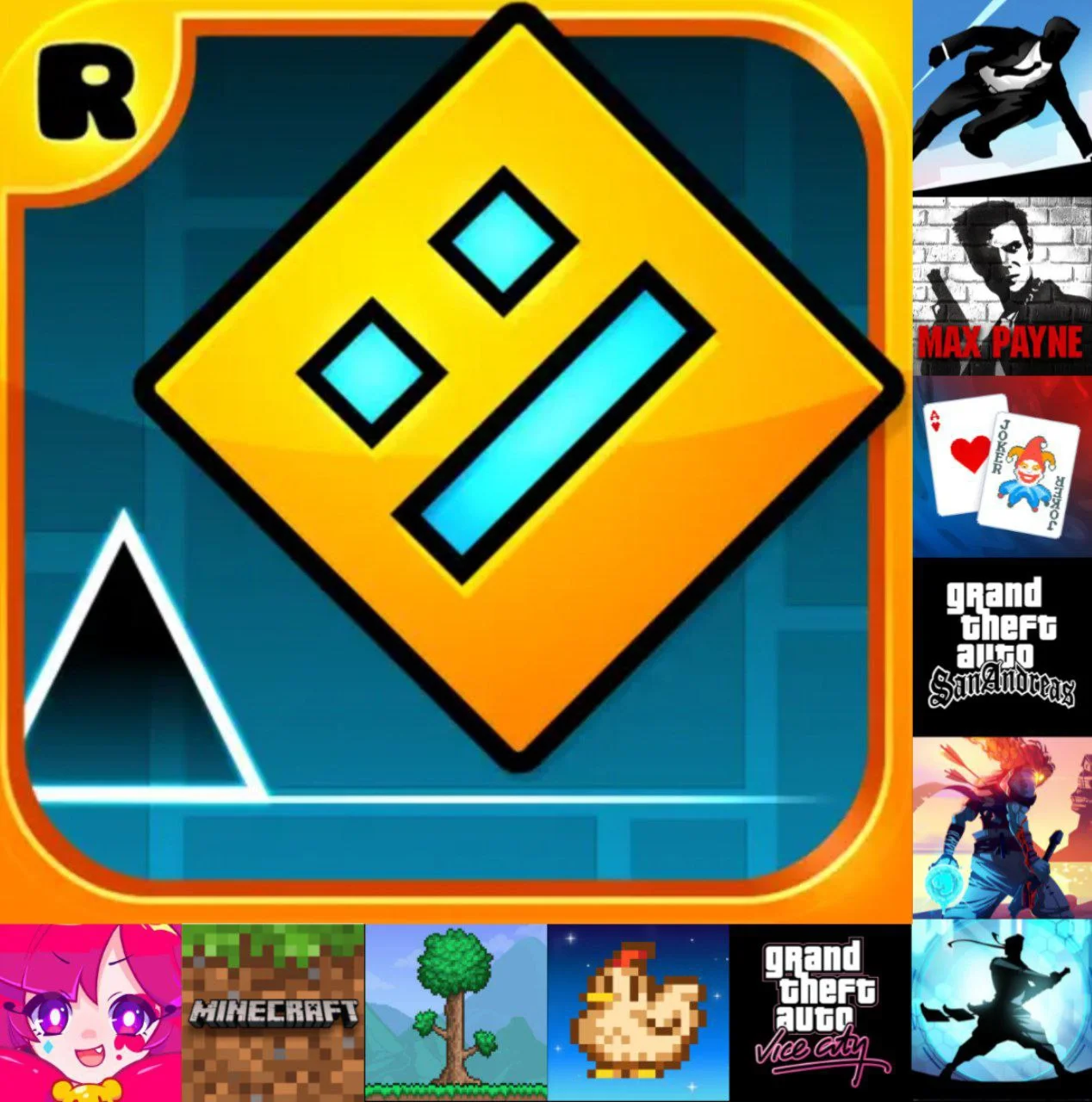 Geometry Dash + ИГРЫ для IOS iPhone iPad + Бонус