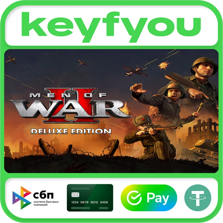 Men of War II - Deluxe Edition / STEAM КЛЮЧ