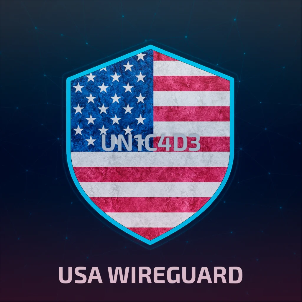 США WIREGUARD VPN БЕЗЛИМИТ ЛИЧНЫЙ СЕРВЕР