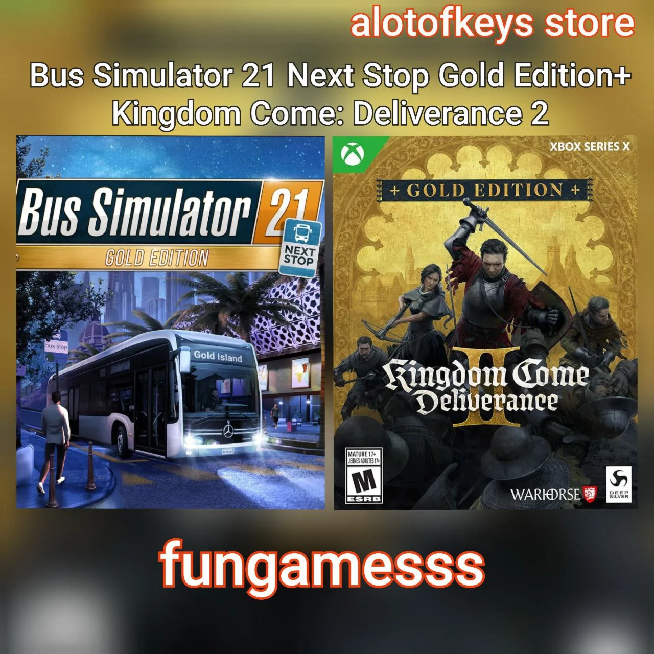 Kingdom Come: Deliverance 2 + Bus Simulator 21XBOX