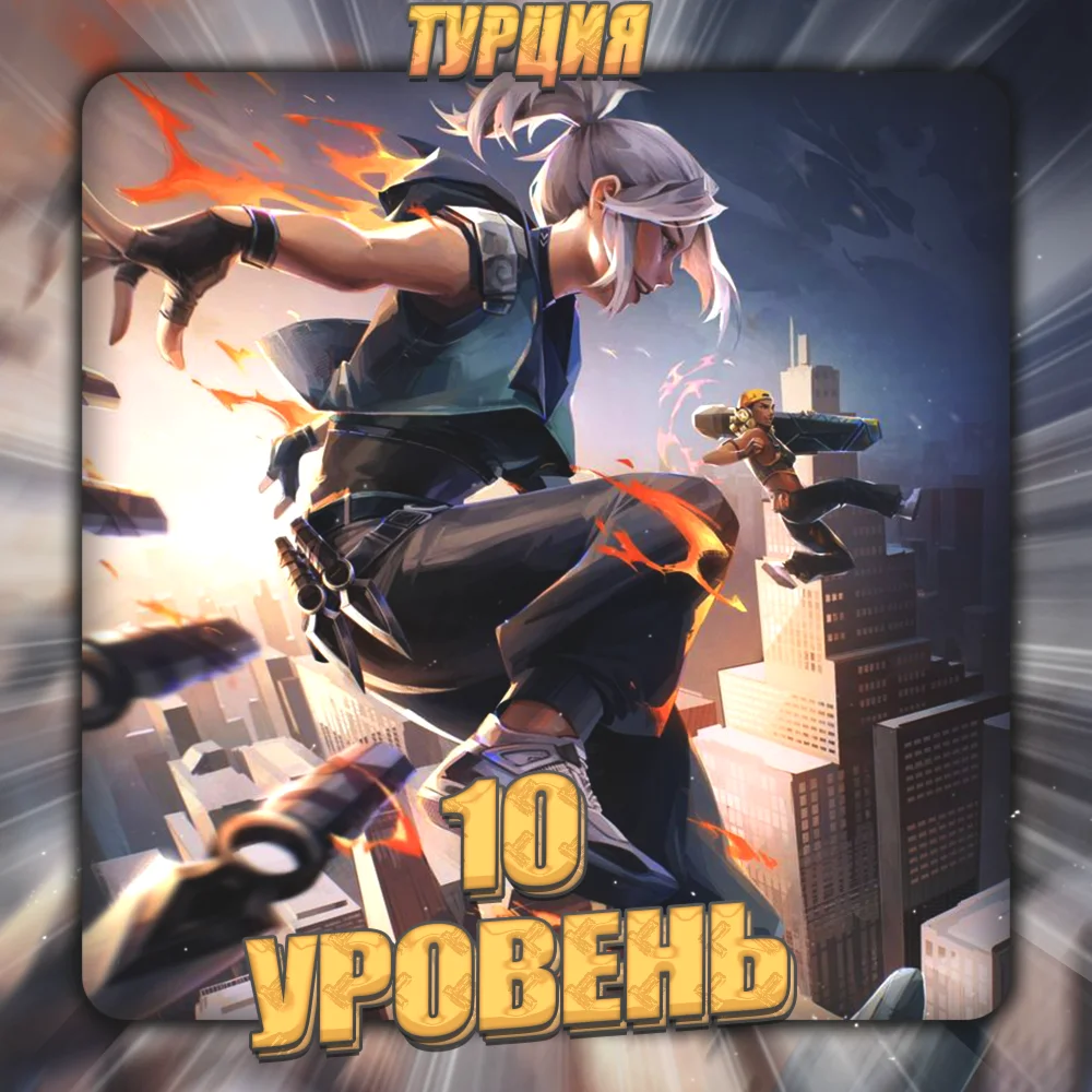 TR VALORANT 10 - 20 уровень Полный доступ