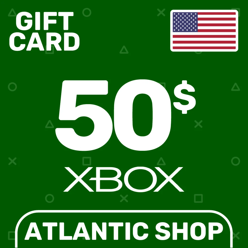 Карта Пополнения Xbox 50 USD США