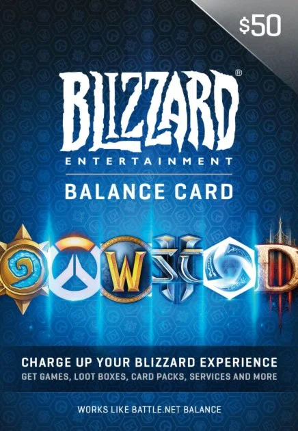 Battlenet 5 USD Подарочная Карта Blizzard