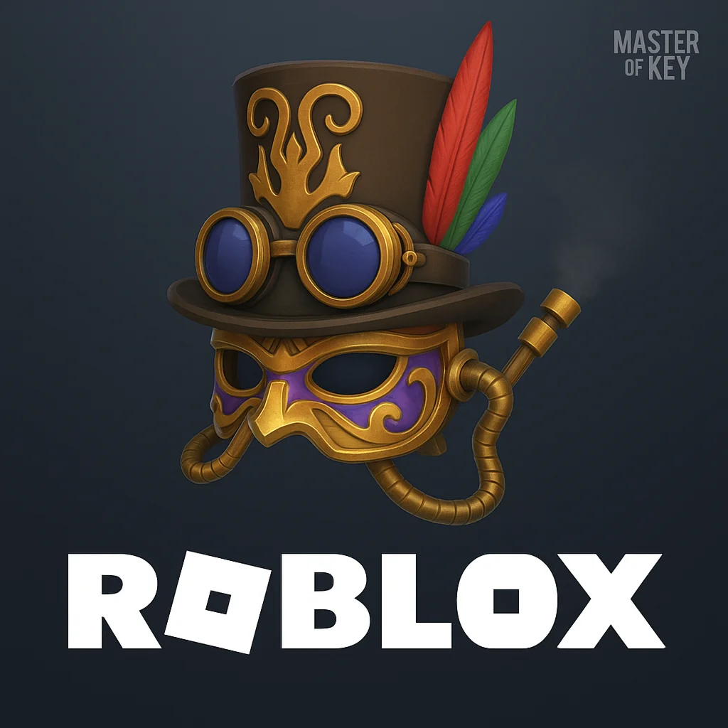 Mardi Gras Steampunk Mask Roblox Ключ