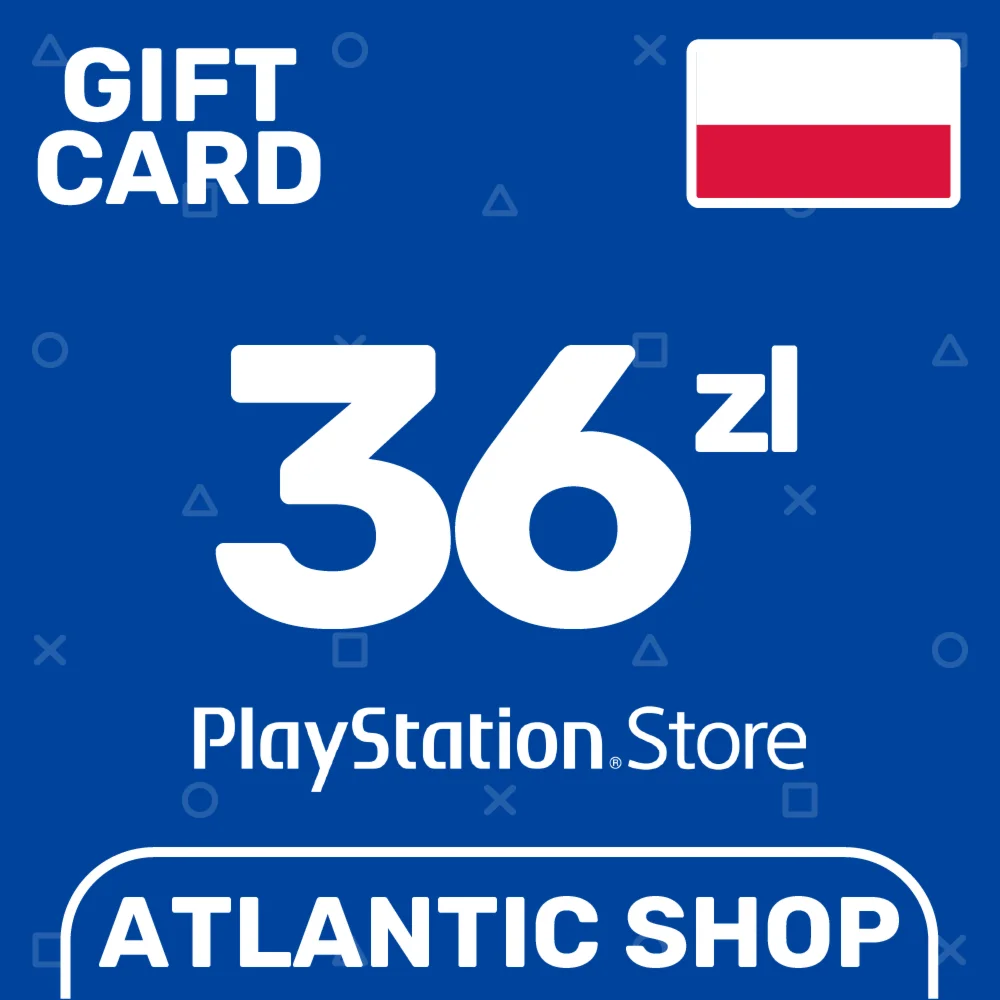 Карта Пополнения PSN 36 Злотых PLN Польша