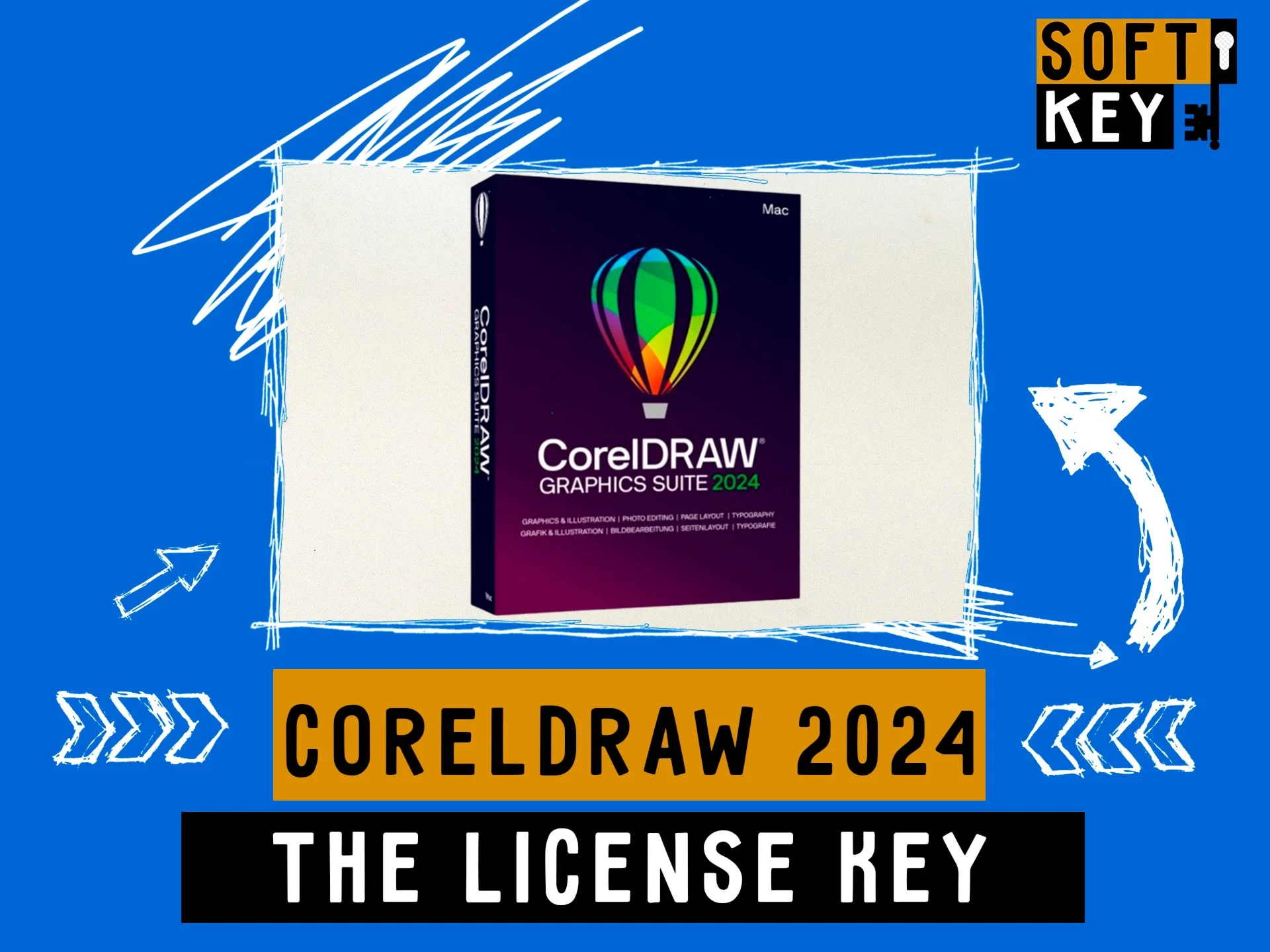 CorelDRAW 2024 Graphics Suite - ключ навсегда для MacOS
