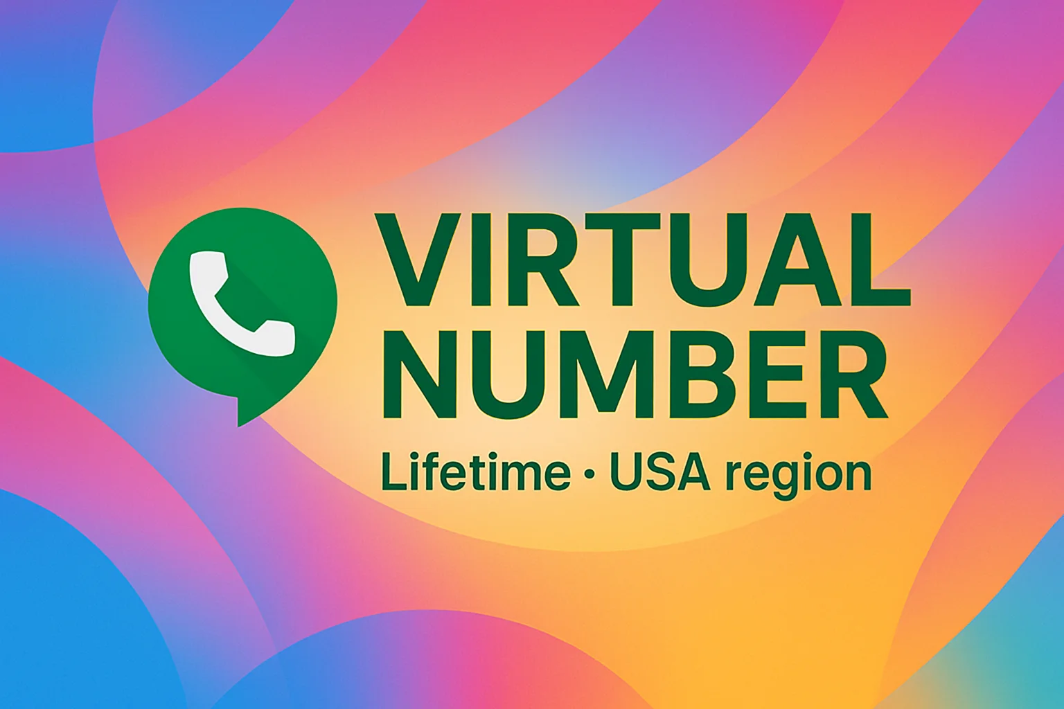 Виртуальный номер Google Voice USA/Пожизненный/Быстра