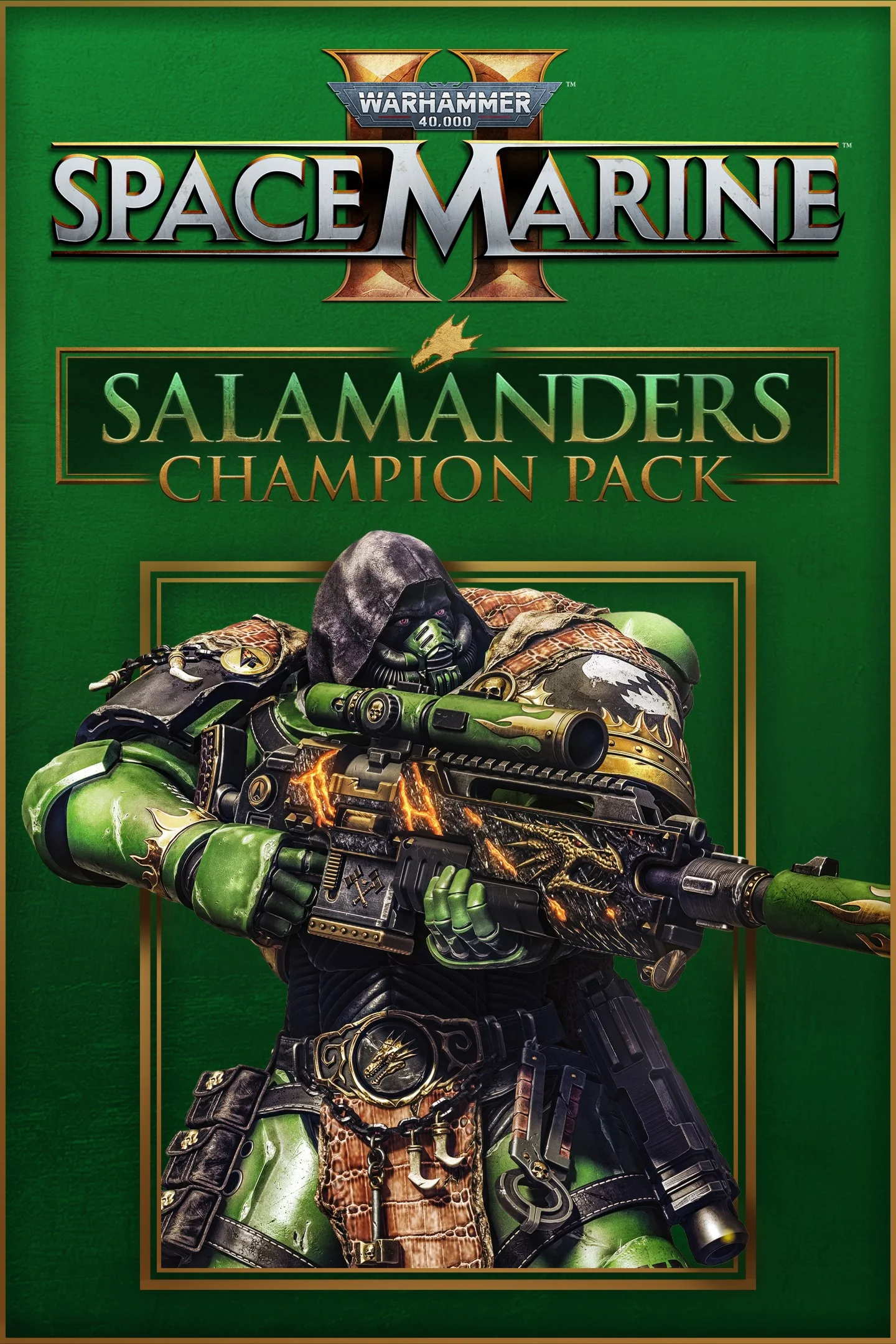Warhammer 40000 Space Marine 2 Salamanders Champion