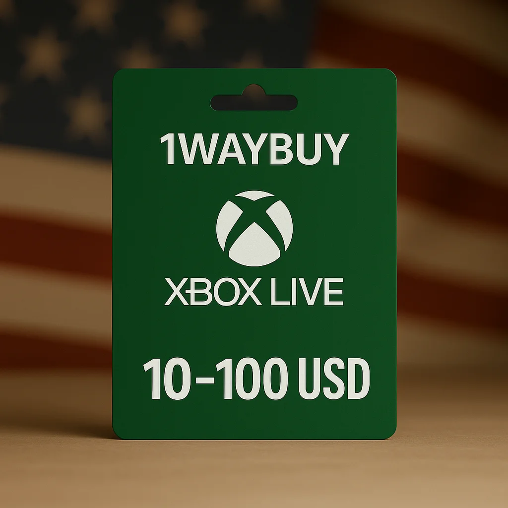США XBOX Live 10-15-20-25-50-100 USD карта оплаты код