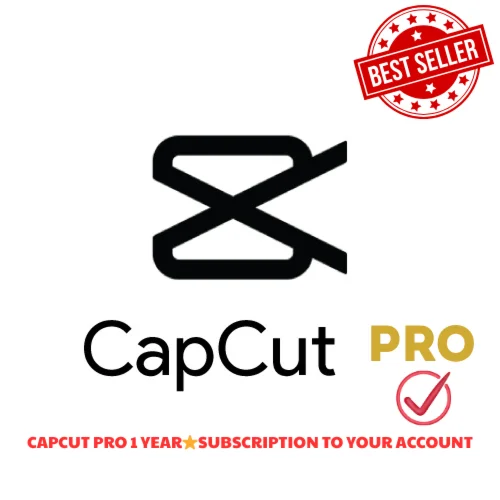ПОДПИСКА CAPCUT PRO НА 1 ГОД НА ВАШ АККАУНТ