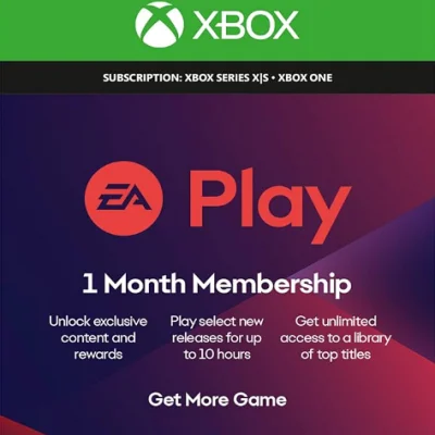 EA PLAY 1 МЕСЯЦ XBOX КЛЮЧ
