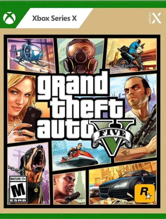 GRAND THEFT AUTO V 2022 XBOX SERIES XS КЛЮЧ