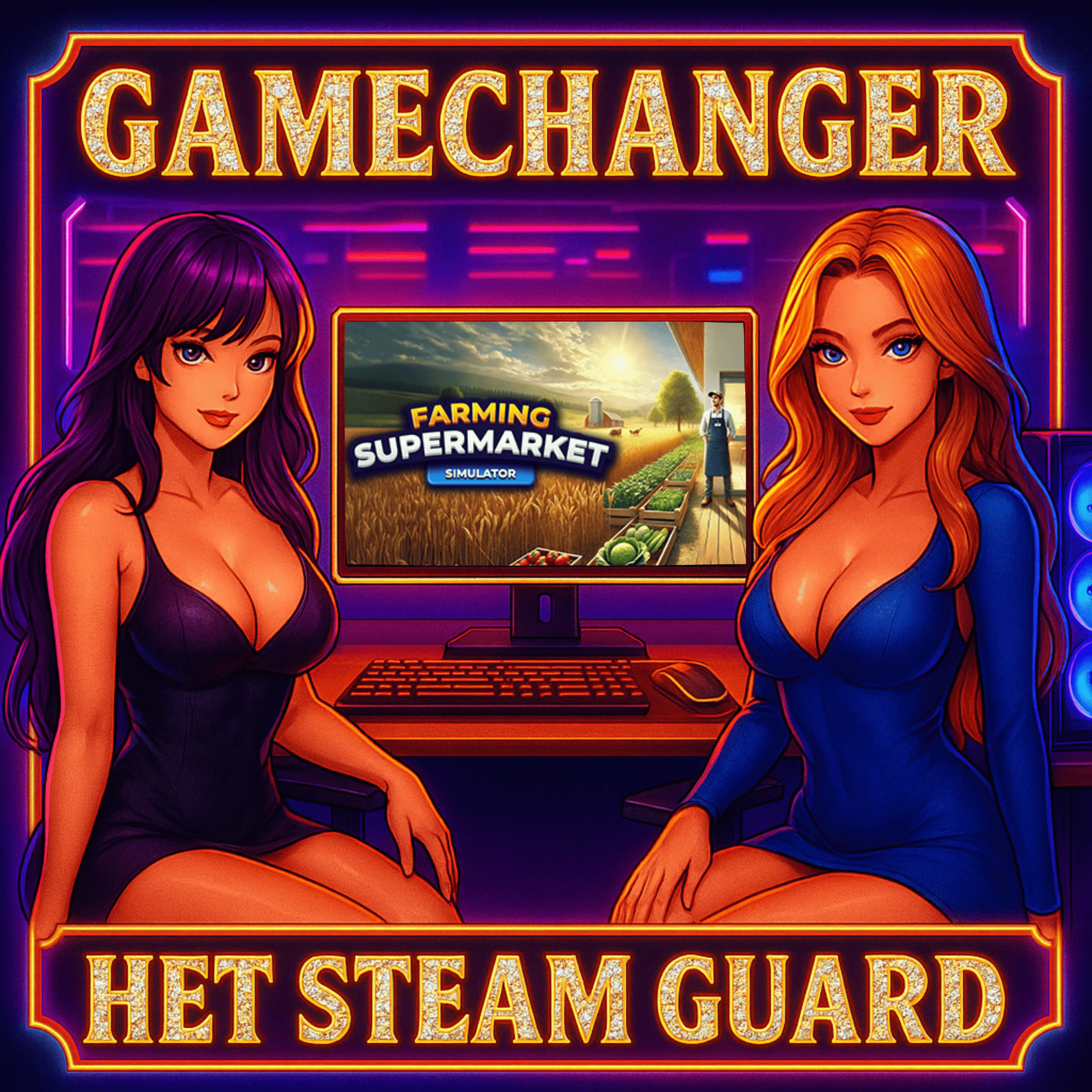 Farming &amp Supermarket Simulator STEAM OFFLINE АВТОВЫДАЧ