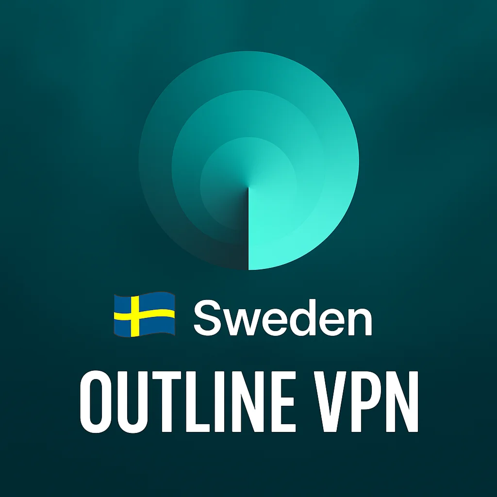 Outline VPN безлимитный 1-6 месяцев Швеция