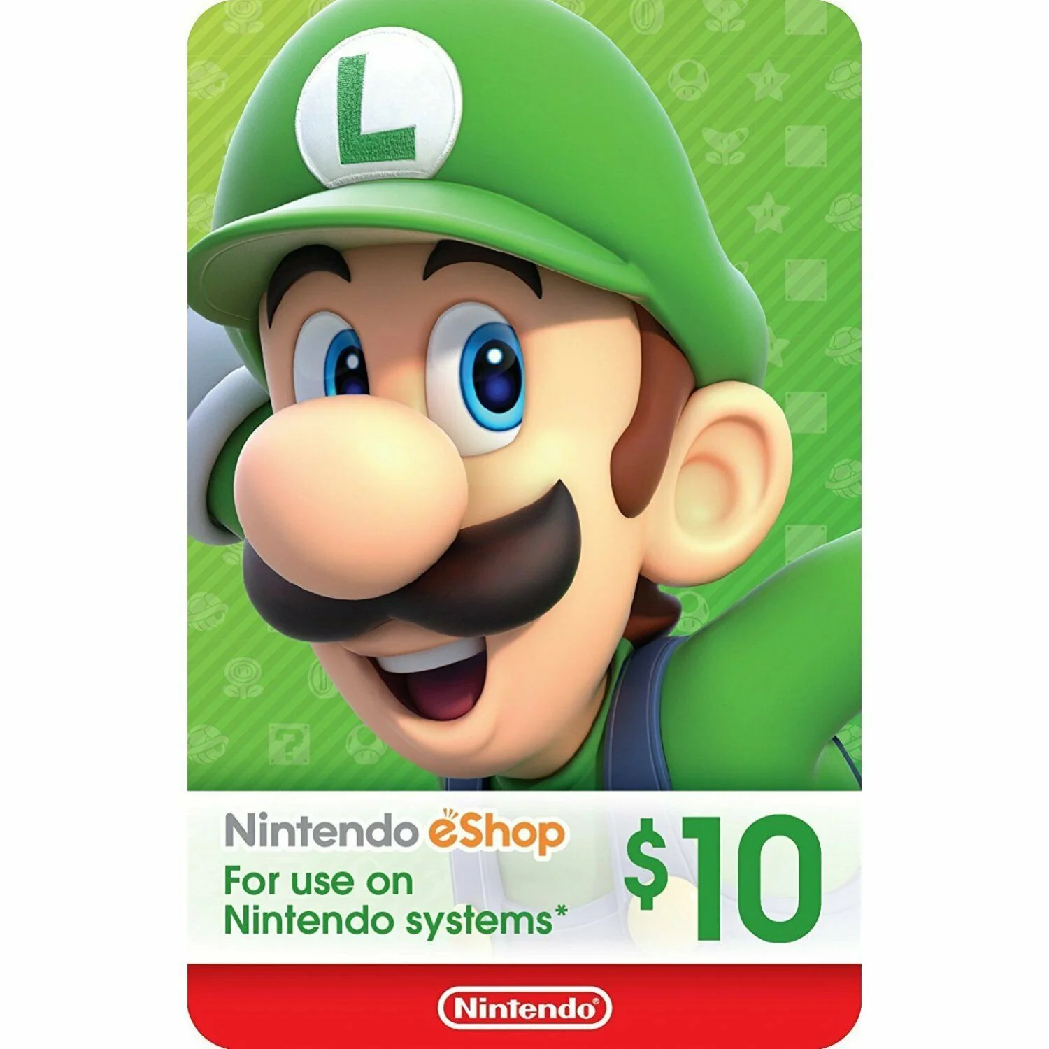 Карта пополнения Nintendo eShop 10 USA США