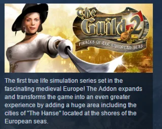 The Guild II - Pirates of the European Seas STEAM KEY