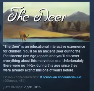 The Deer STEAM KEY REGION FREE GLOBAL