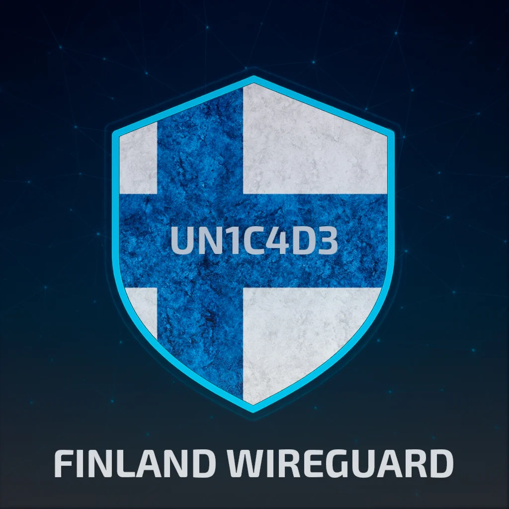 ФИНЛЯНДИЯ WIREGUARD VPN БЕЗЛИМИТ ЛИЧНЫЙ СЕРВЕР