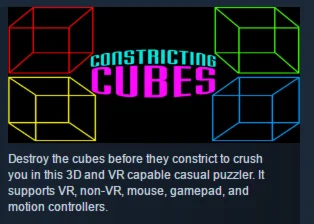 Constricting Cubes STEAM KEY REGION FREE GLOBAL