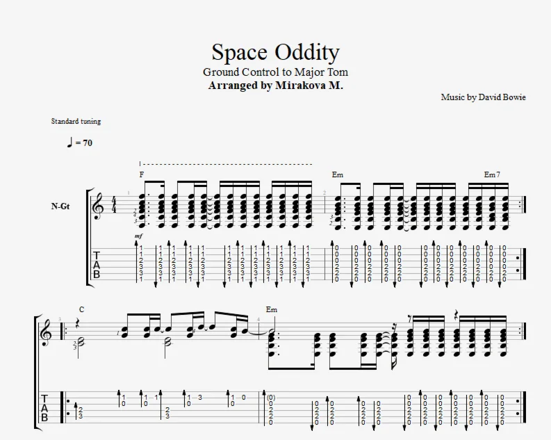 David Bowie - Space Oddity