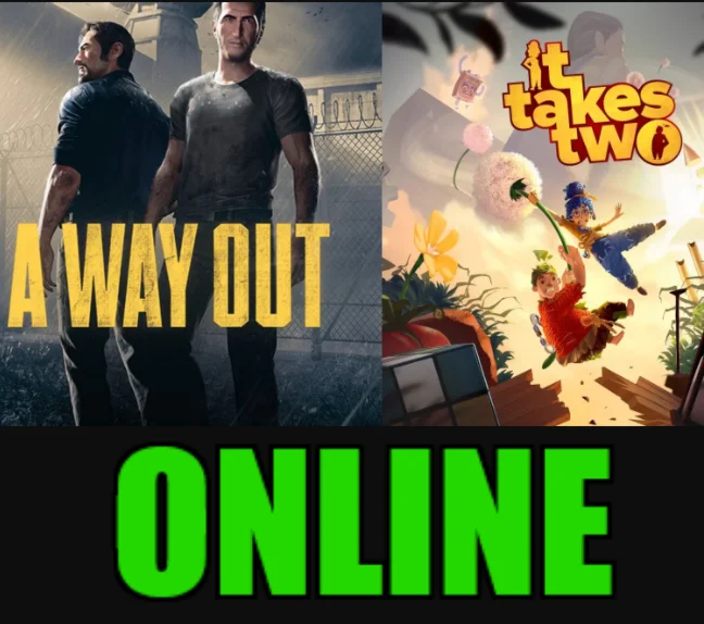 A Way Out + It Takes TwoОНЛАЙНSTEAM Аккаунт