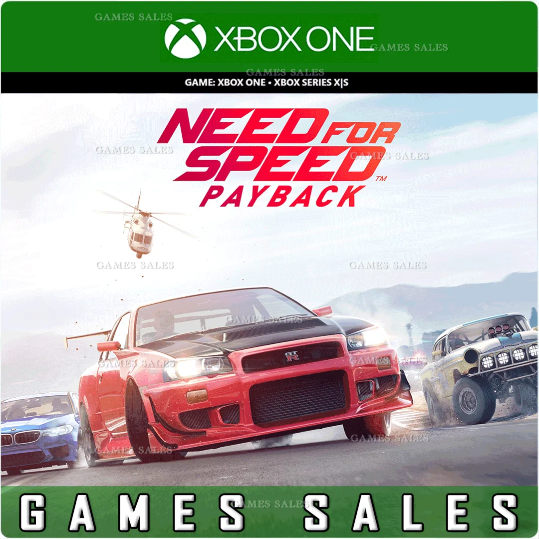 NEED FOR SPEED PAYBACKXBOX ONEXSКЛЮЧ
