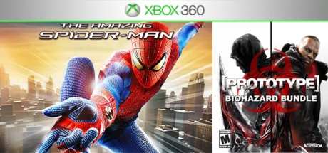 The Amazing Spider-Man + 4 игры XBOX 360 общий