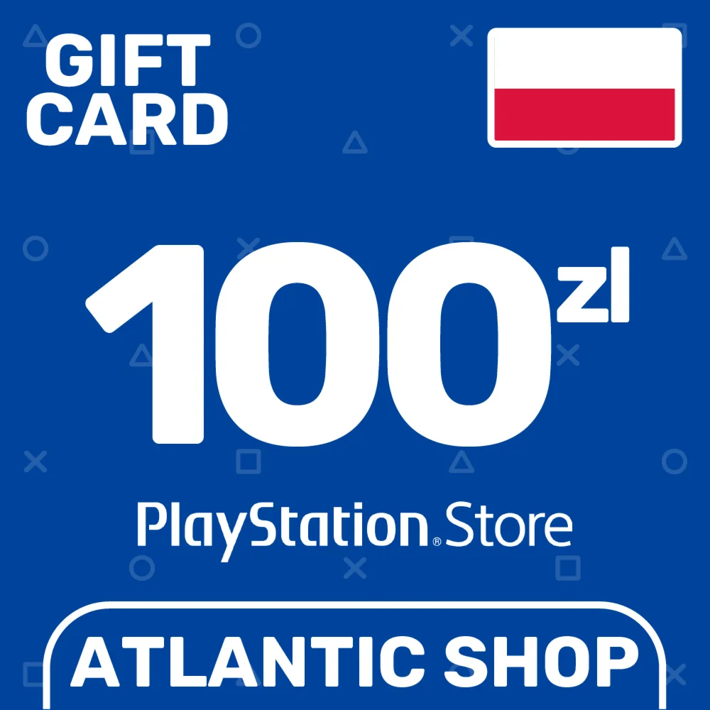 Карта Пополнения PSN 100 Злотых PLN Польша