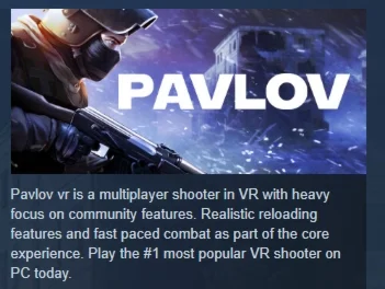Pavlov VR АВТОДОСТАВКА STEAM РОССИЯ