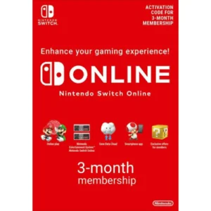 Nintendo Switch Online Подписка /Expansion 3-12м КЛЮЧ