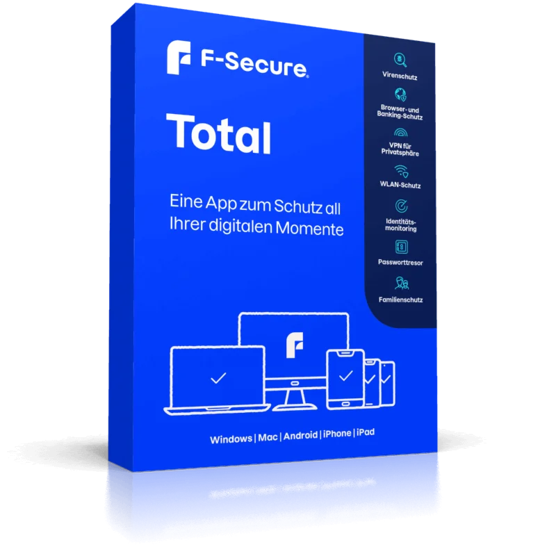 F Secure TOTAL 1 год / 5 устройств подписка Global